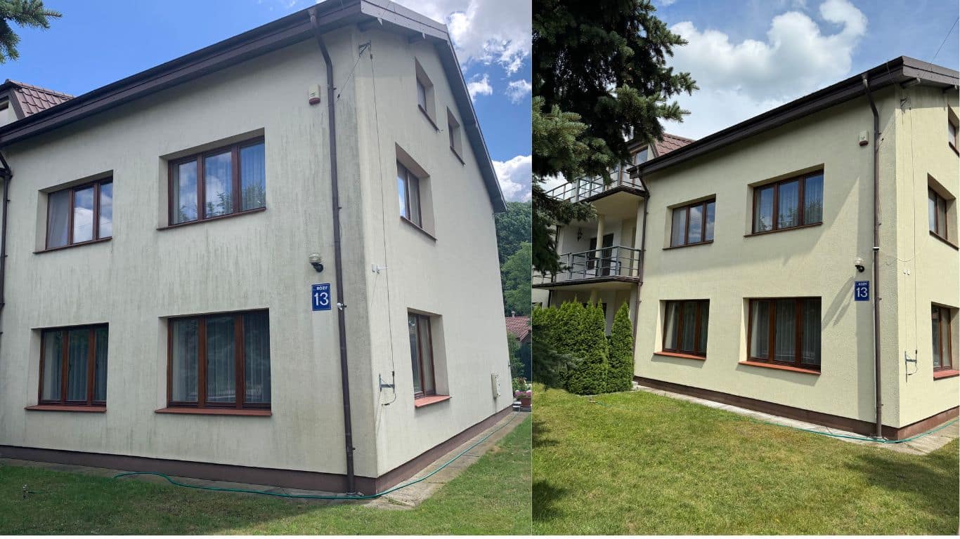 Reference – čištění fasády (Praha a okolí)